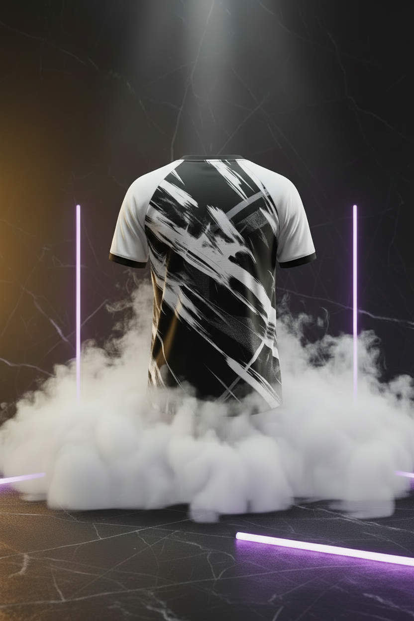 Fast Life Black Jersey – Back v4