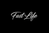 Fast Life Logo Fond Noir