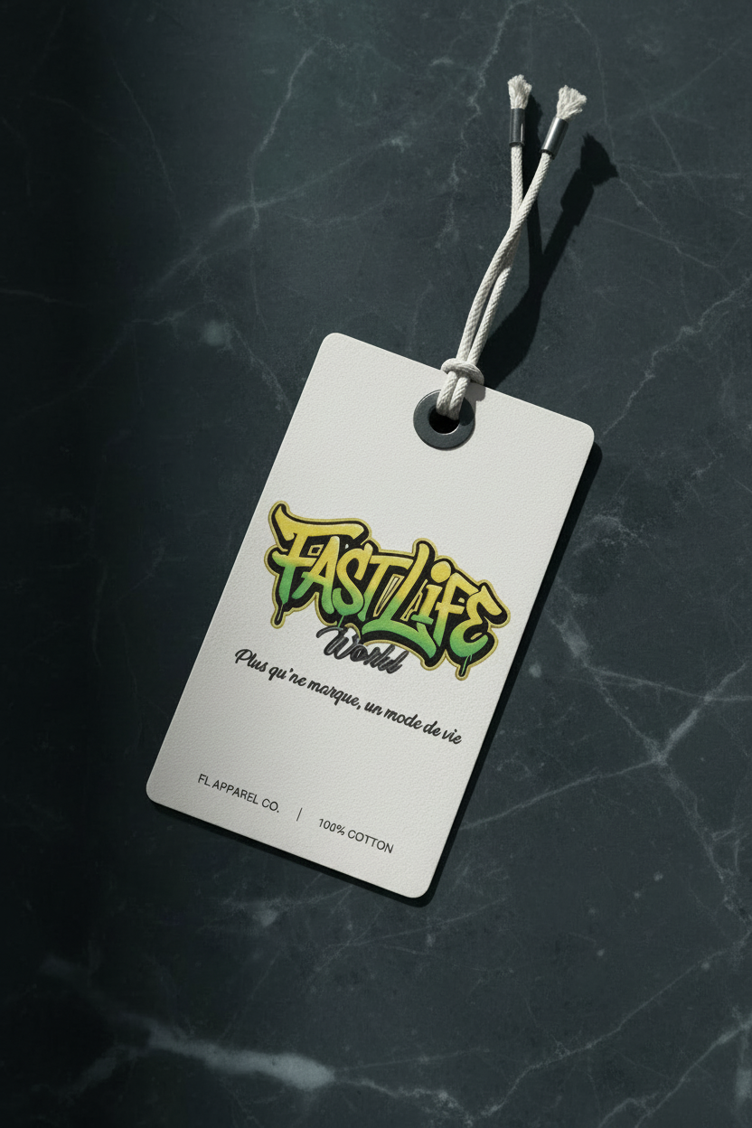 FAST LIFE WORLD Hang Tag v2