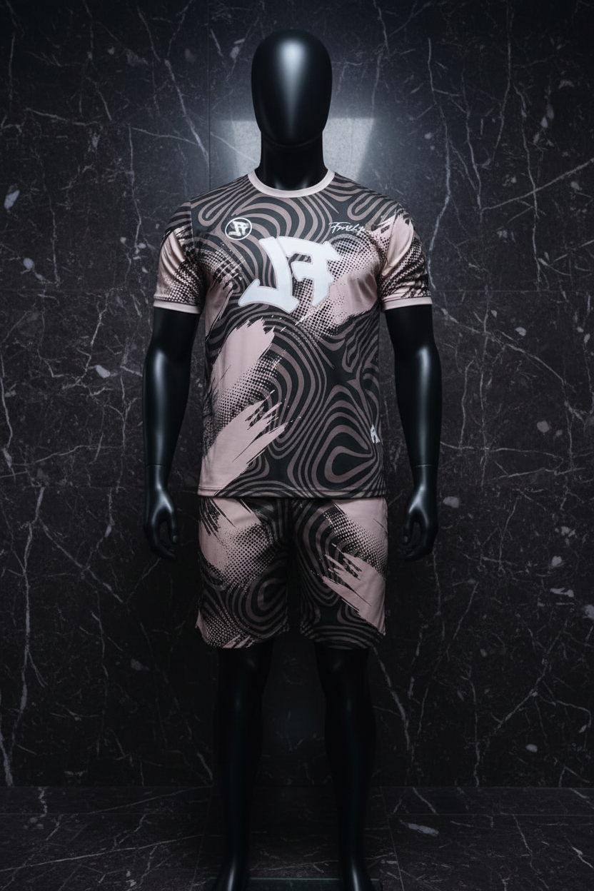Set noir/rose ghost mannequin pro